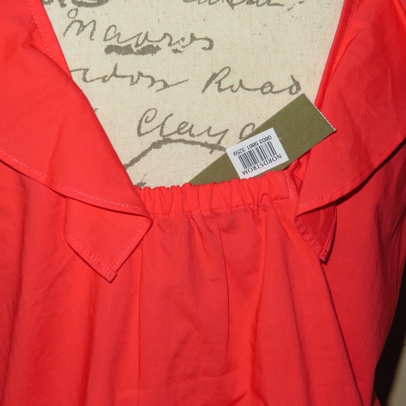 J. Crew ☆ *NWT* Pretty Coral Top Sz 6 - Picture 3 of 8